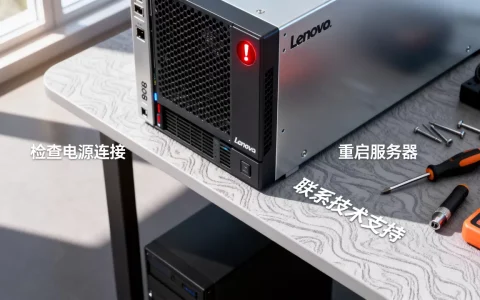 联想服务器感叹号灯亮怎么解决，故障原因是什么