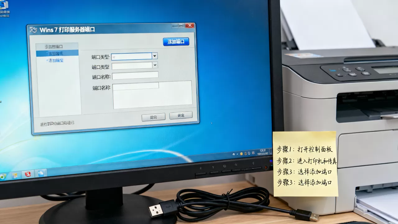 win7打印服务器端口如何添加?,具体设置步骤是什么 win7打印服务器端口如何添加?,具体设置步骤是什么