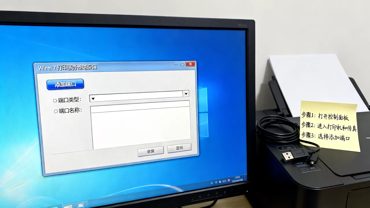 win7打印服务器端口如何添加?,具体设置步骤是什么 win7打印服务器端口如何添加?,具体设置步骤是什么