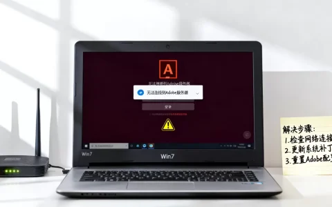win7无法访问adobe服务器如何解决，是什么原因？