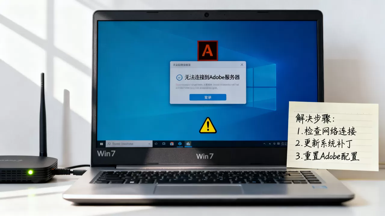 win7无法访问adobe服务器如何解决,是什么原因? win7无法访问adobe服务器如何解决,是什么原因?