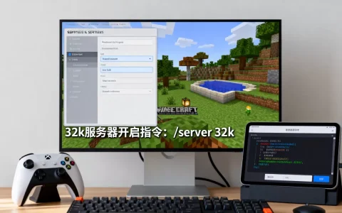 我的世界网易版服务器32k到底怎么开，指令是什么？