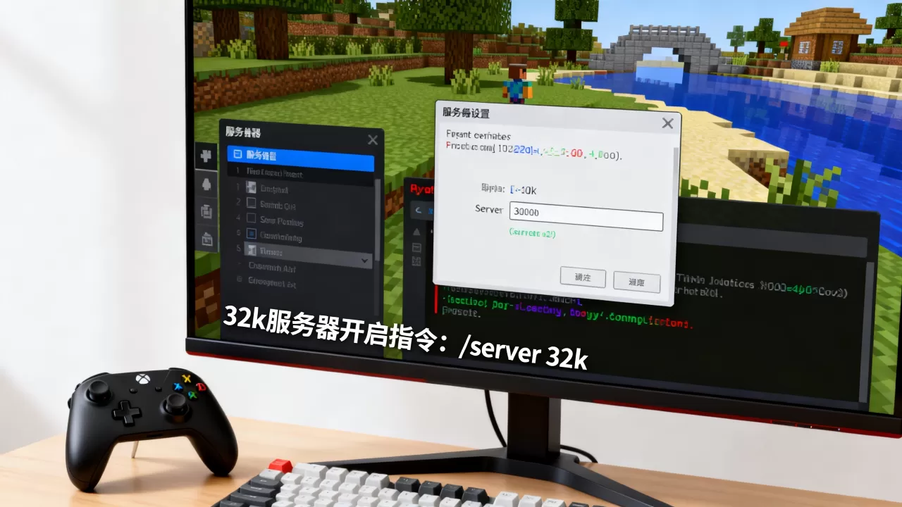 我的世界网易版服务器32k到底怎么开,指令是什么? 我的世界网易版服务器32k到底怎么开,指令是什么?