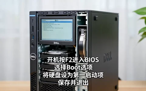 戴尔服务器如何将硬盘设为第一启动项，设置方法是什么？