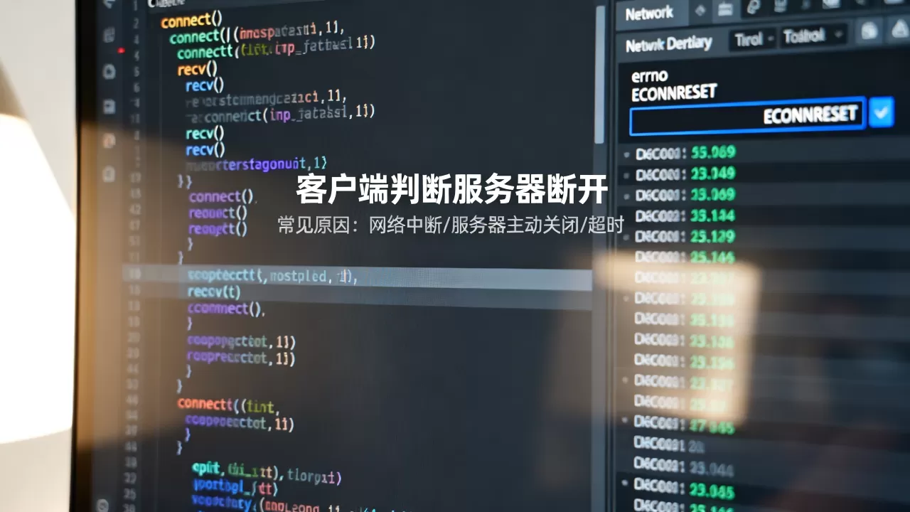 c tcp通讯客户端如何判断服务器已断开,常见原因有哪些? c tcp通讯客户端如何判断服务器已断开,常见原因有哪些?