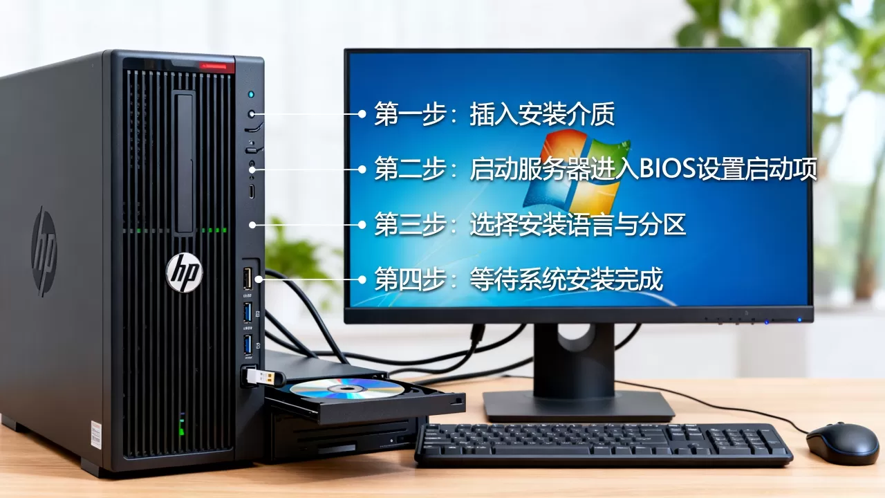 HP服务器怎么装Win7系统?,安装步骤是什么 HP服务器怎么装Win7系统?,安装步骤是什么