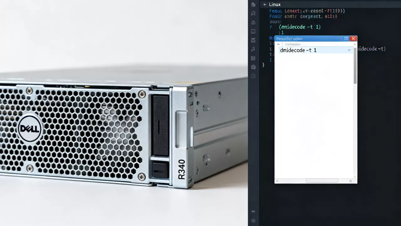 戴尔R340服务器序列号怎么查询?,如何在Linux下查看SN? 戴尔R340服务器序列号怎么查询?,如何在Linux下查看SN?