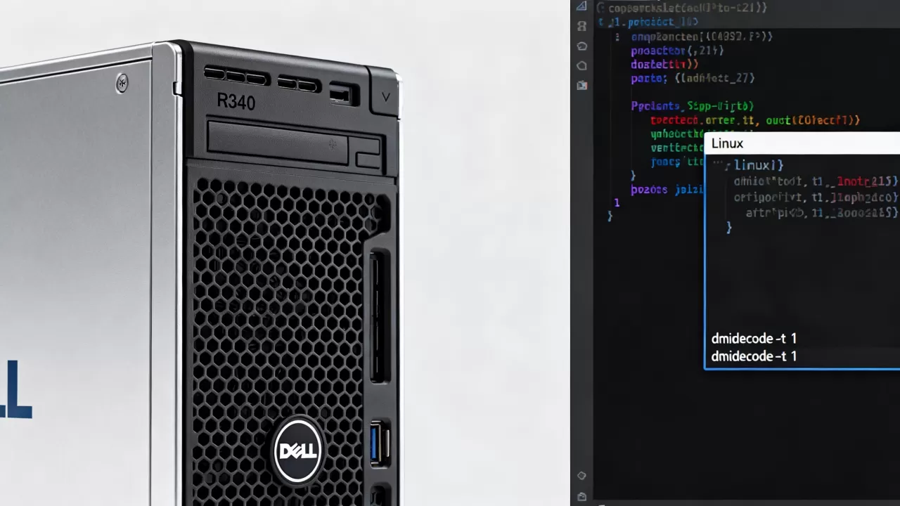 戴尔R340服务器序列号怎么查询?,如何在Linux下查看SN? 戴尔R340服务器序列号怎么查询?,如何在Linux下查看SN?