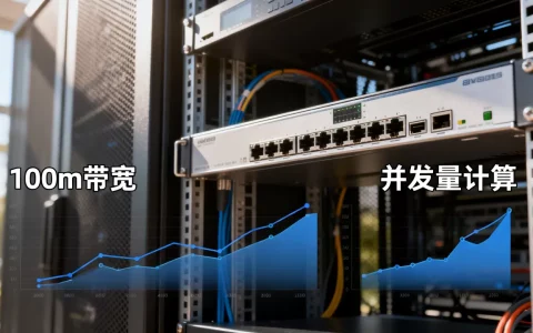 服务器100m能支持多少人并发，带宽并发量怎么算？