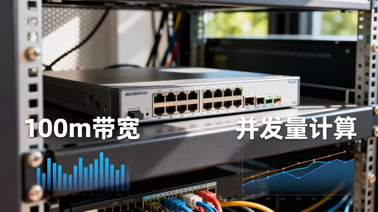 服务器100m能支持多少人并发,带宽并发量怎么算? 服务器100m能支持多少人并发,带宽并发量怎么算?