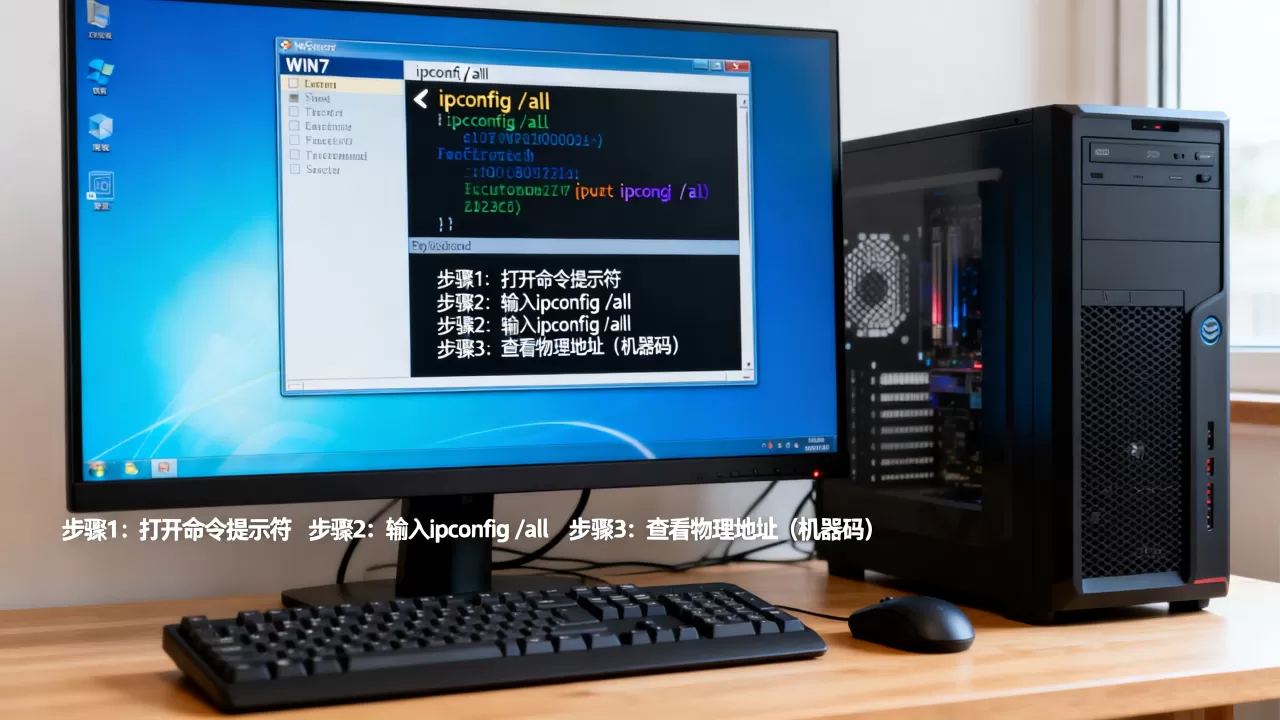 WIN7系统服务器机器码怎么快速查看,具体步骤是什么? WIN7系统服务器机器码怎么快速查看,具体步骤是什么?
