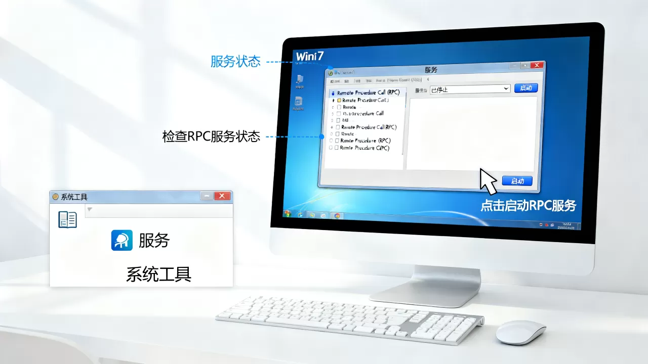 win7 rpc服务器不可用如何解决,rpc服务未启动怎么修复 win7 rpc服务器不可用如何解决,rpc服务未启动怎么修复