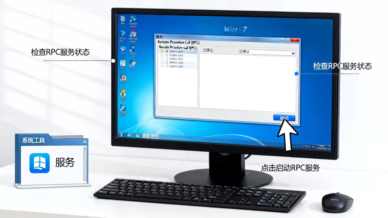 win7 rpc服务器不可用如何解决,rpc服务未启动怎么修复 win7 rpc服务器不可用如何解决,rpc服务未启动怎么修复
