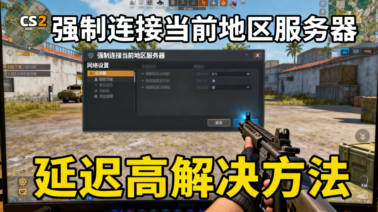 CS2怎么强制连接当前地区服务器,延迟高怎么解决 CS2怎么强制连接当前地区服务器,延迟高怎么解决