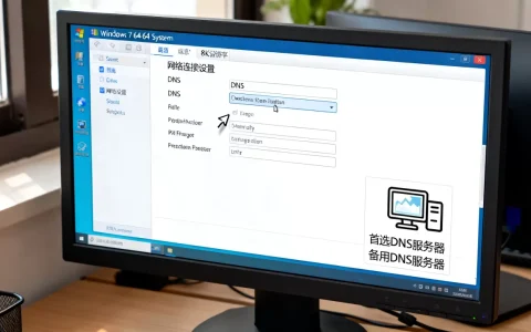 win7 64位DNS服务器怎么设置，DNS地址是多少