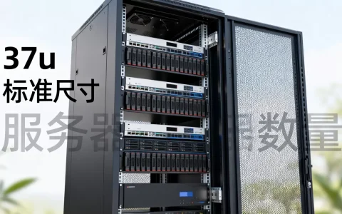 37u机柜能装多少台服务器，标准尺寸是多少？