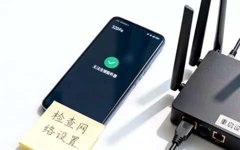 s20fe无法连接服务器失败怎么办，网络故障原因是什么？