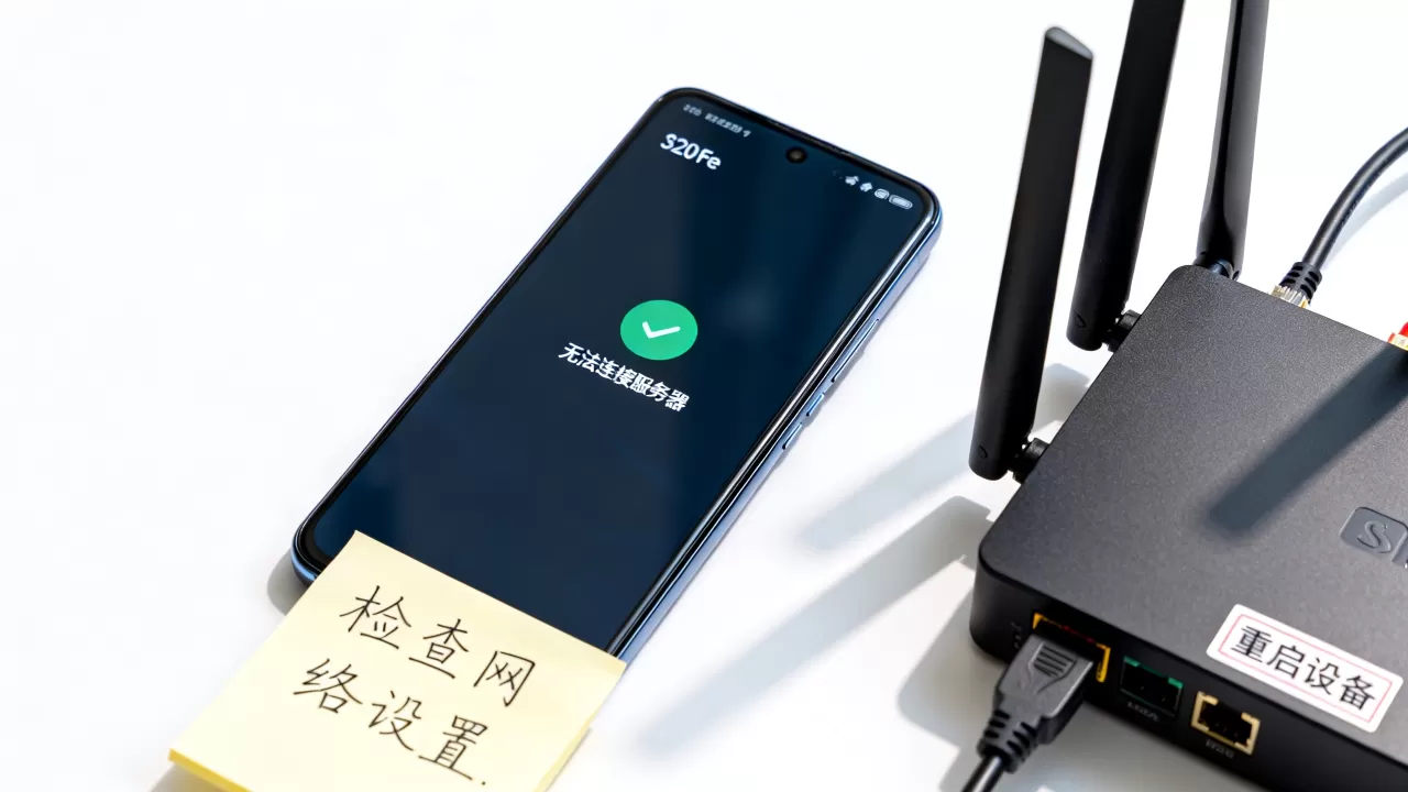 s20fe无法连接服务器失败怎么办,网络故障原因是什么? s20fe无法连接服务器失败怎么办,网络故障原因是什么?