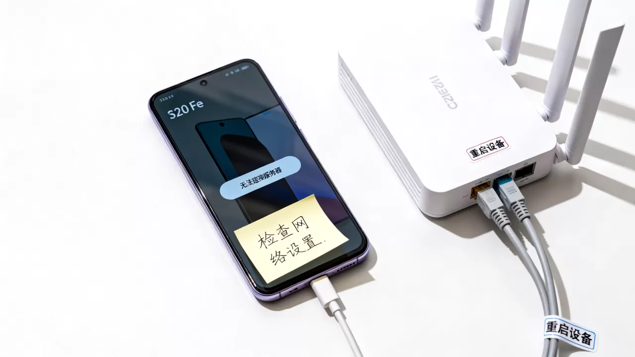 s20fe无法连接服务器失败怎么办,网络故障原因是什么? s20fe无法连接服务器失败怎么办,网络故障原因是什么?