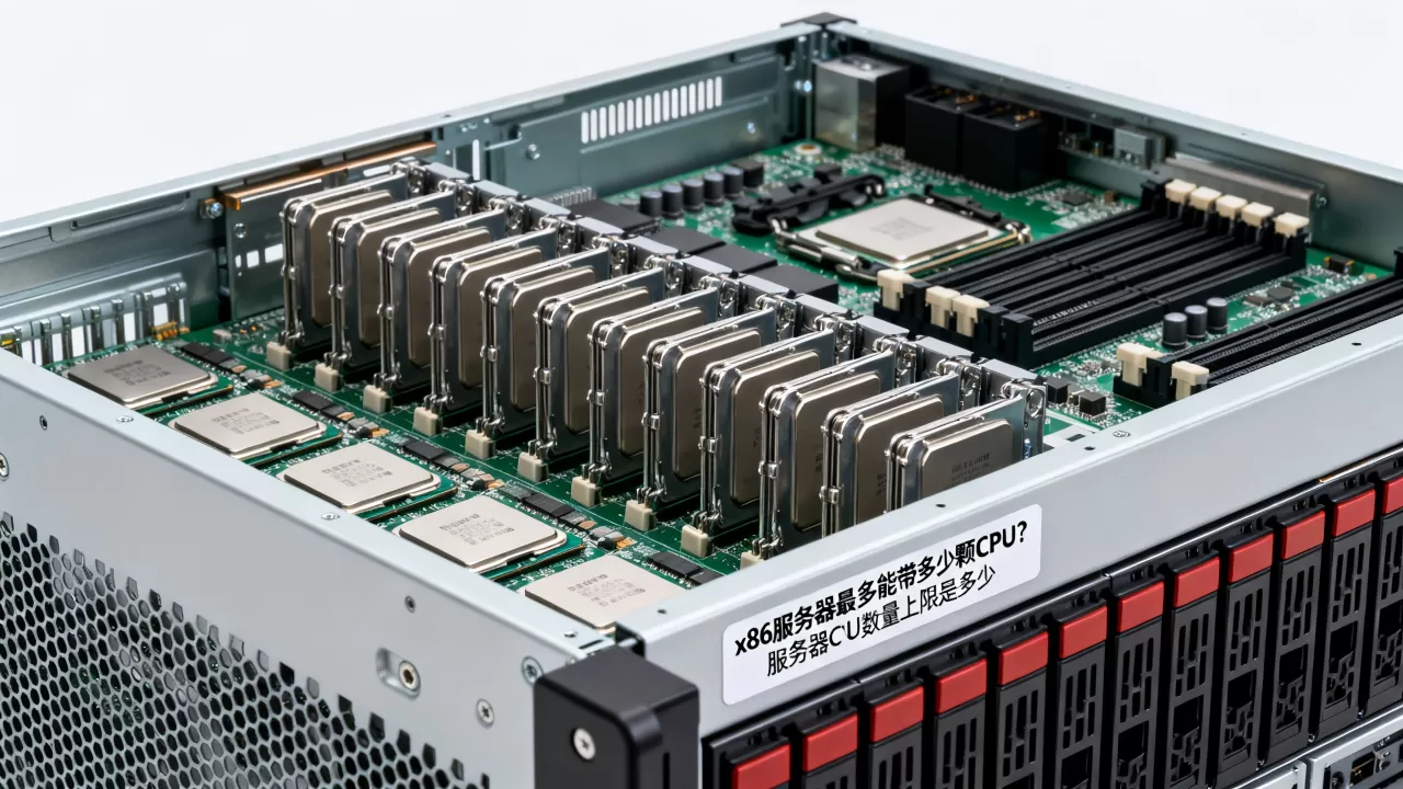 x86服务器最多能带多少颗CPU?,服务器CPU数量上限是多少 x86服务器最多能带多少颗CPU?,服务器CPU数量上限是多少