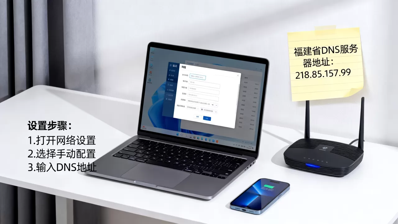 福建省DNS服务器地址是多少,怎么设置最快? 福建省DNS服务器地址是多少,怎么设置最快?