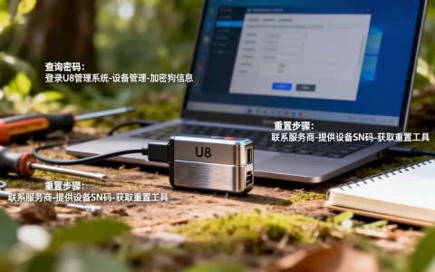 U8服务器加密狗密码怎么查询？，忘记密码后如何重置？