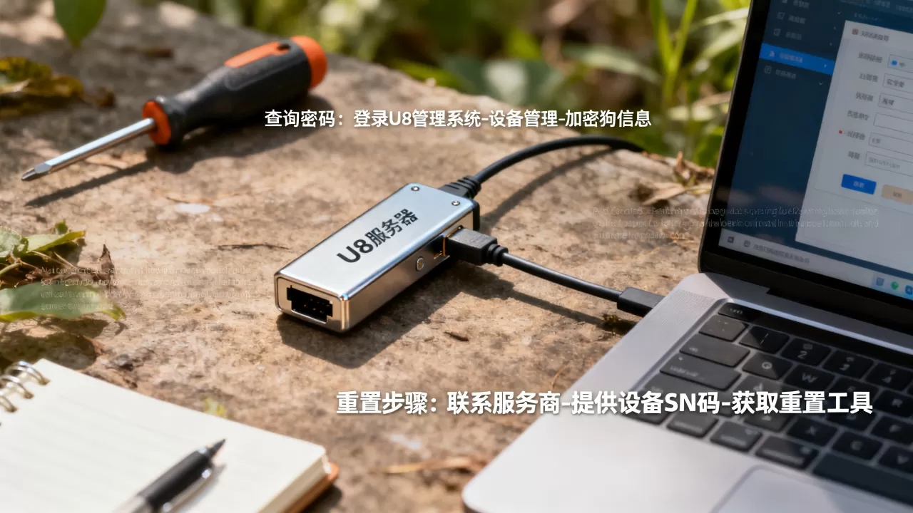 U8服务器加密狗密码怎么查询?,忘记密码后如何重置? U8服务器加密狗密码怎么查询?,忘记密码后如何重置?