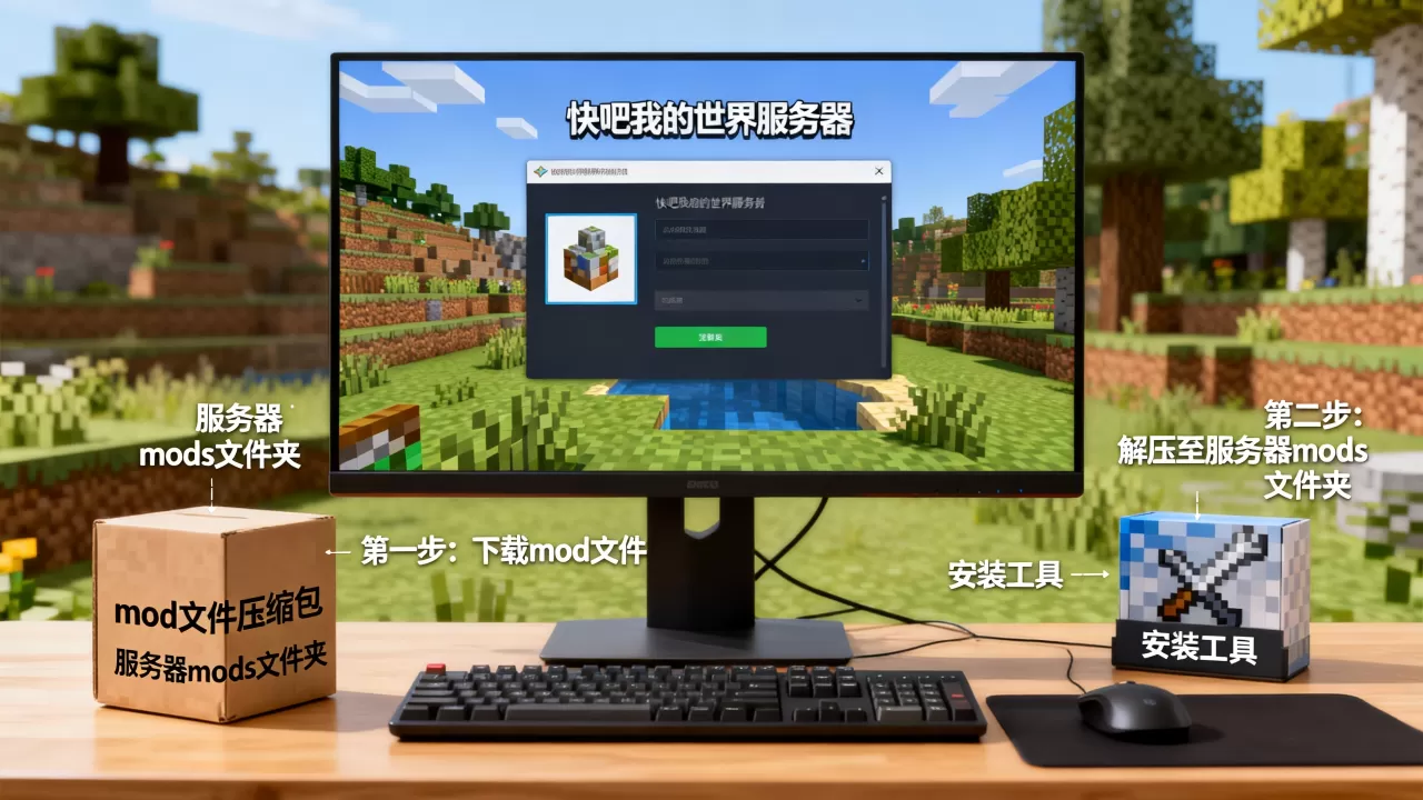 怎么在快吧我的世界服务器装mod,我的世界mod安装教程? 怎么在快吧我的世界服务器装mod,我的世界mod安装教程?