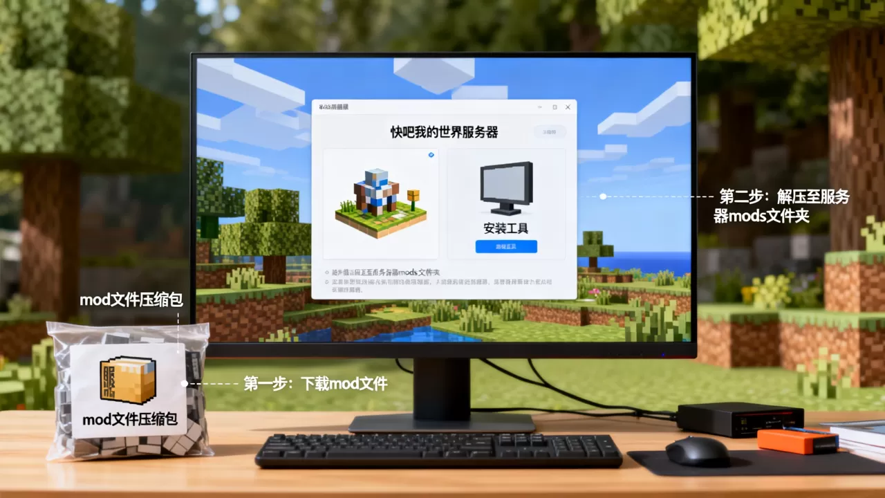 怎么在快吧我的世界服务器装mod,我的世界mod安装教程? 怎么在快吧我的世界服务器装mod,我的世界mod安装教程?