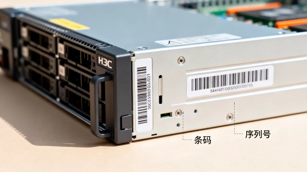 h3c刀片服务器条码如何查看?,序列号位置在哪 h3c刀片服务器条码如何查看?,序列号位置在哪