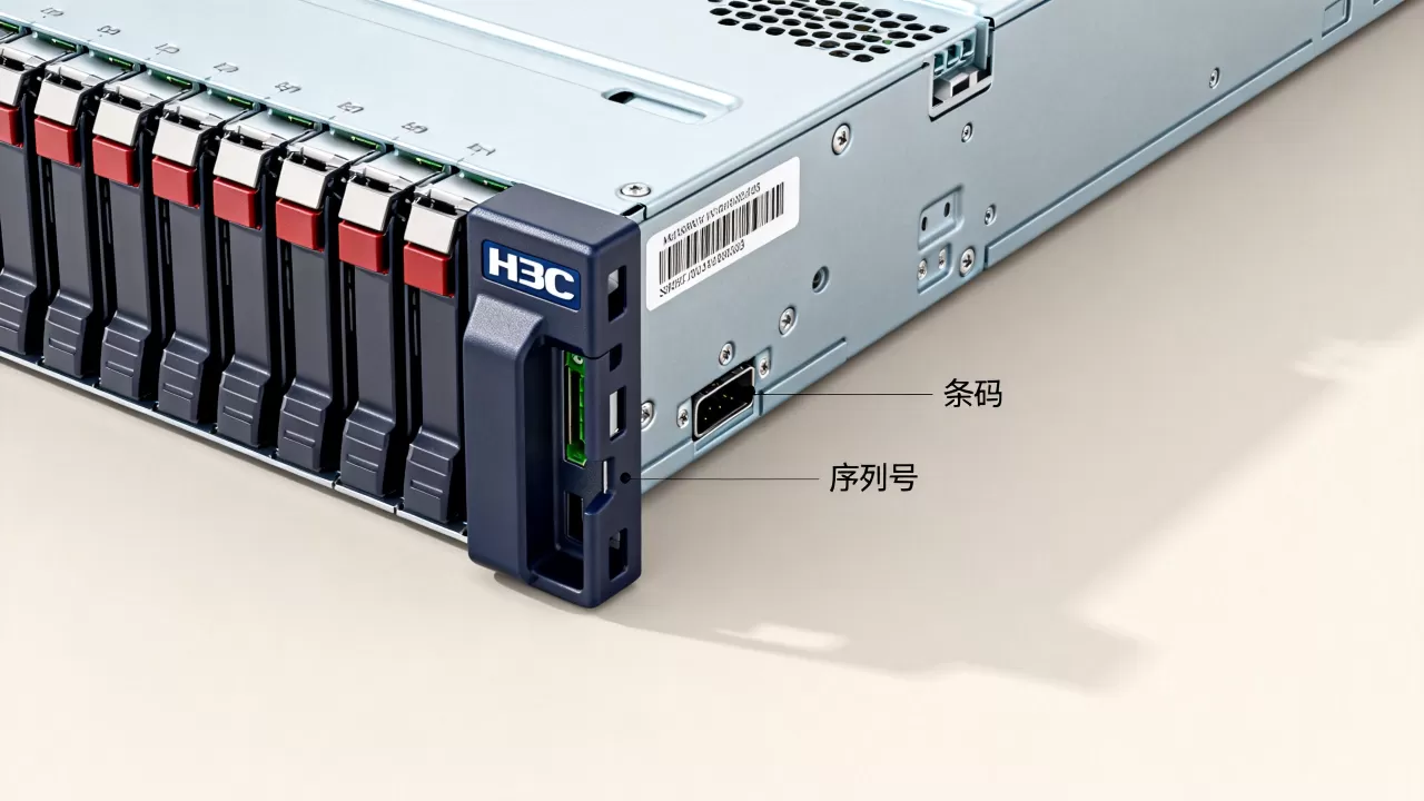 h3c刀片服务器条码如何查看?,序列号位置在哪 h3c刀片服务器条码如何查看?,序列号位置在哪