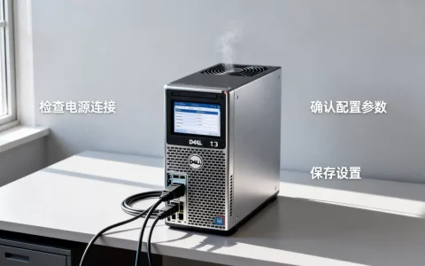 戴尔服务器t130最后一次配置怎么操作，有哪些注意事项？