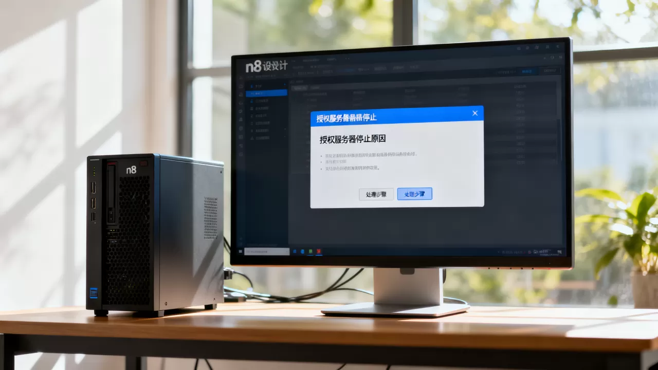n8设计软件授权服务器停止怎么处理?,是什么原因 n8设计软件授权服务器停止怎么处理?,是什么原因