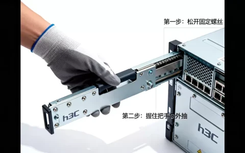 h3c服务器划道怎么卸下来