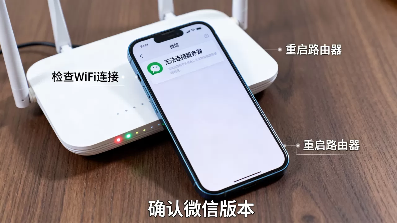wifi微信无法连接服务器怎么回事儿 wifi微信无法连接服务器怎么回事儿