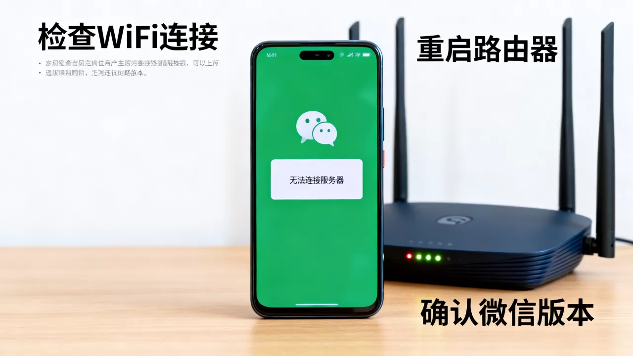 wifi微信无法连接服务器怎么回事儿 wifi微信无法连接服务器怎么回事儿