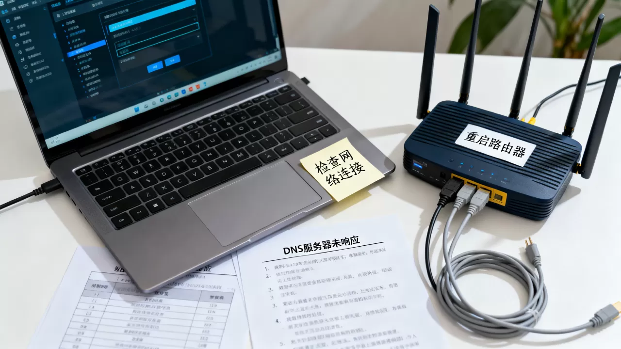 DNS网络服务器未响应怎么解决,是什么原因导致的 DNS网络服务器未响应怎么解决,是什么原因导致的