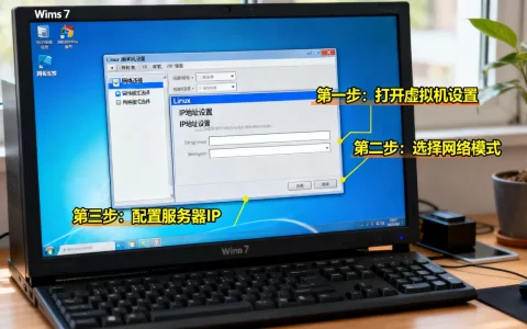 win7怎么连接虚拟机linux服务器配置？,虚拟机网络设置步骤