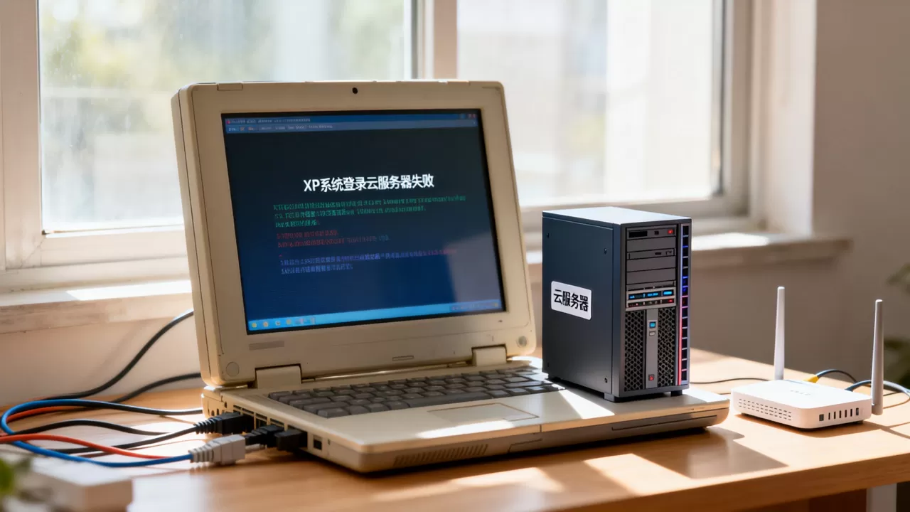 xp系统登入云服务器失败是怎么回事 xp系统登入云服务器失败是怎么回事
