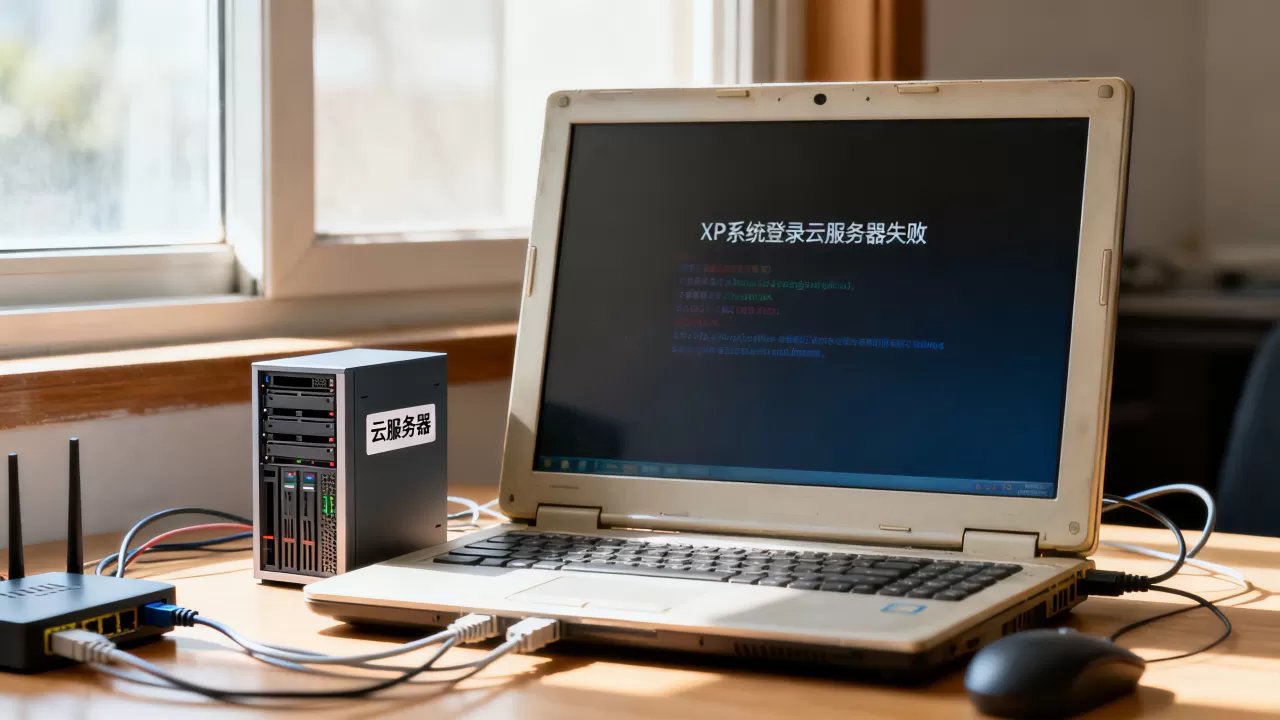 xp系统登入云服务器失败是怎么回事 xp系统登入云服务器失败是怎么回事