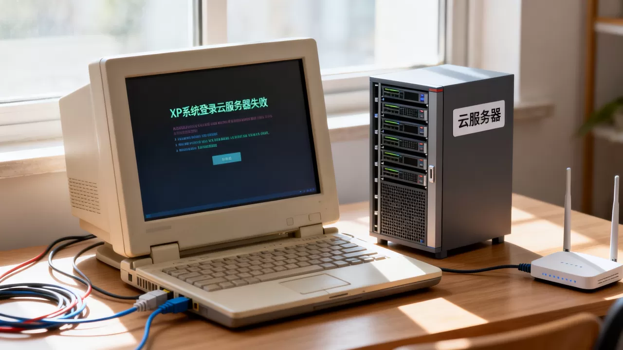 xp系统登入云服务器失败是怎么回事 xp系统登入云服务器失败是怎么回事