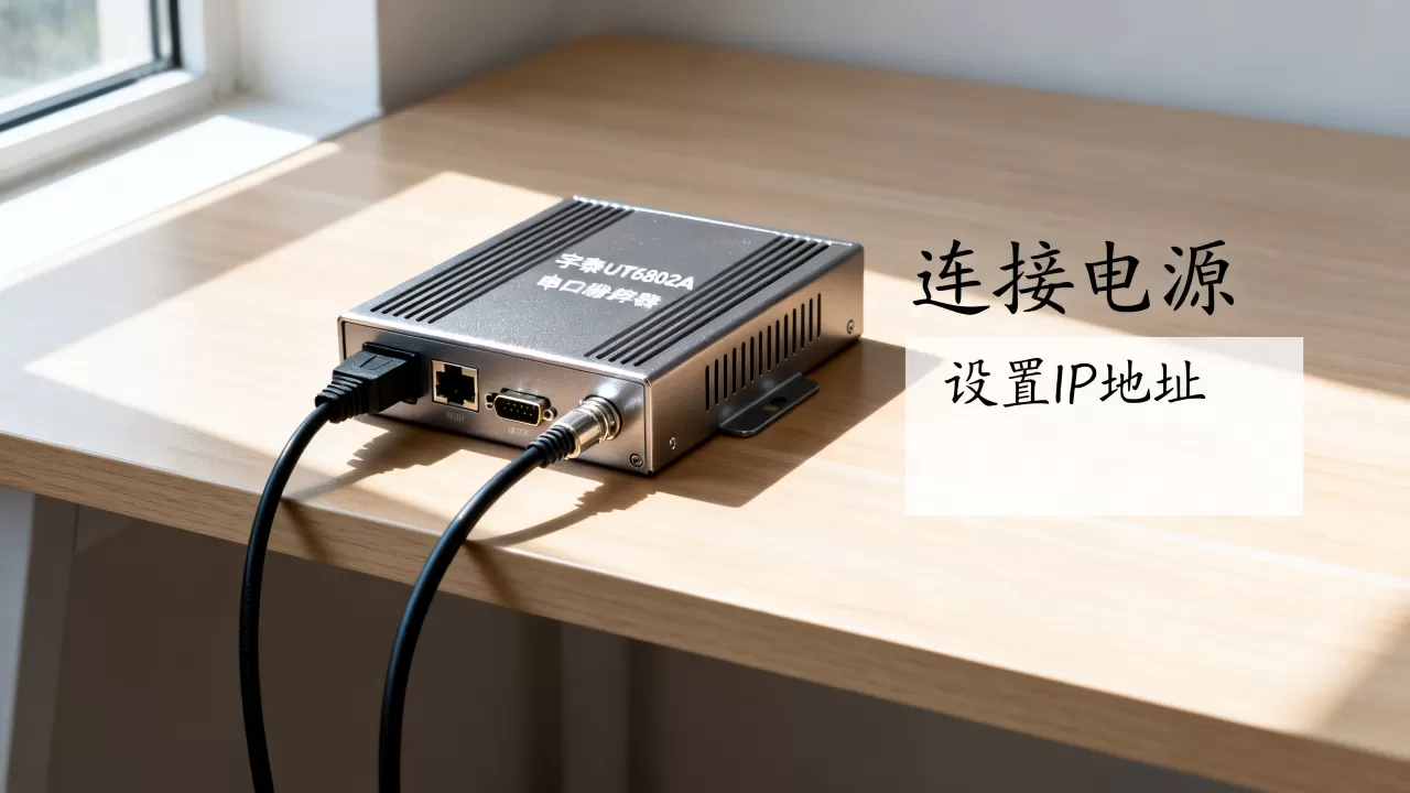 宇泰ut6802a串口服务器怎么设置 宇泰ut6802a串口服务器怎么设置
