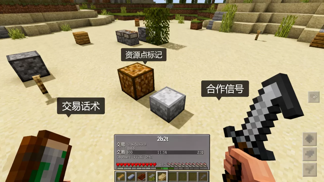 怎么才能让2b2t的服务器给你物资,有什么技巧? 怎么才能让2b2t的服务器给你物资,有什么技巧?