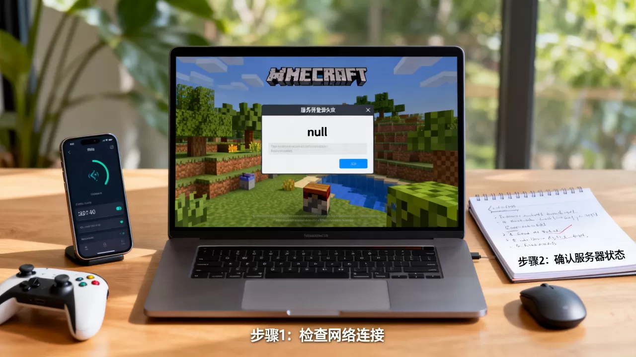 我的世界服务器登入失败null怎么解决,原因及修复方法 我的世界服务器登入失败null怎么解决,原因及修复方法