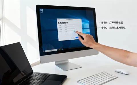 Win10怎么改网络服务器账号，修改步骤是什么？