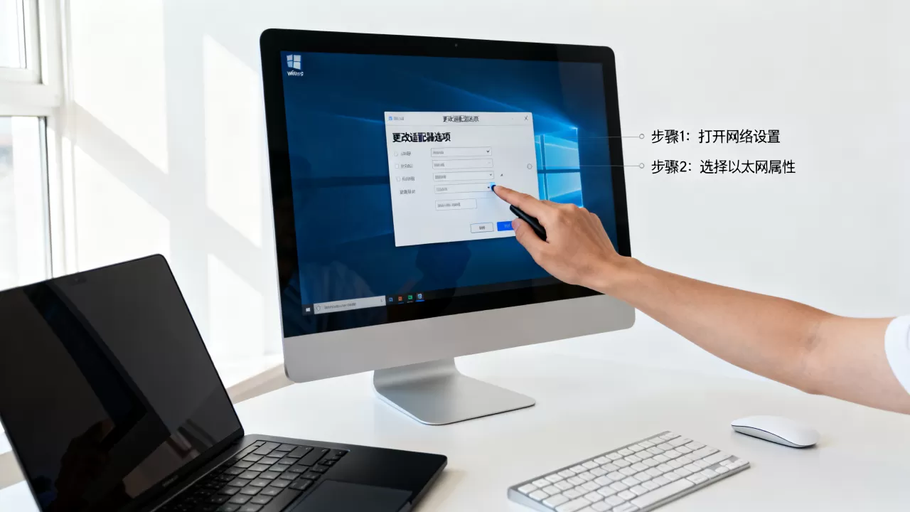 Win10怎么改网络服务器账号,修改步骤是什么? Win10怎么改网络服务器账号,修改步骤是什么?