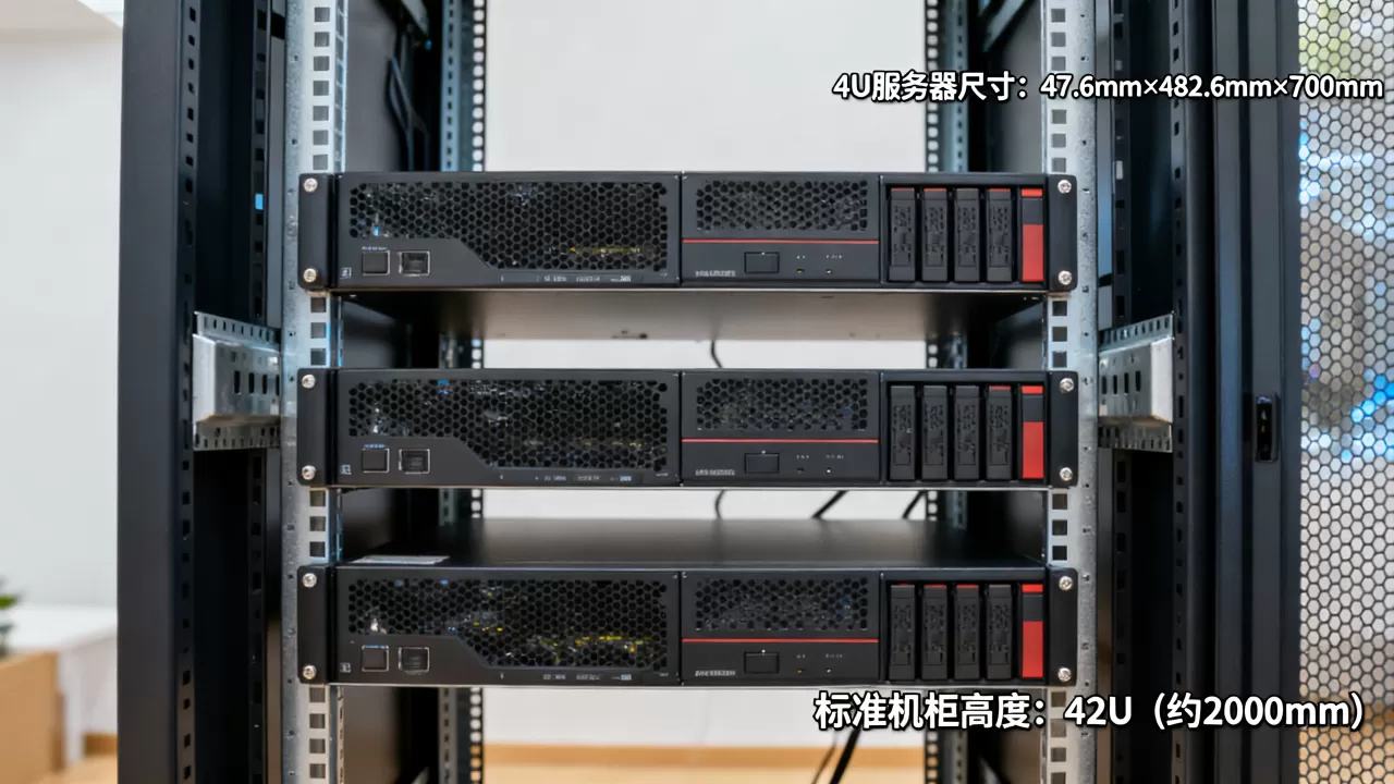 标准机柜能放几台4u服务器?,4u服务器机柜尺寸怎么选? 标准机柜能放几台4u服务器?,4u服务器机柜尺寸怎么选?