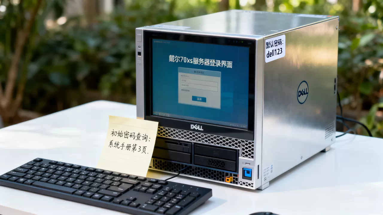 戴尔750xs服务器登入密码是多少?,初始密码怎么查? 戴尔750xs服务器登入密码是多少?,初始密码怎么查?