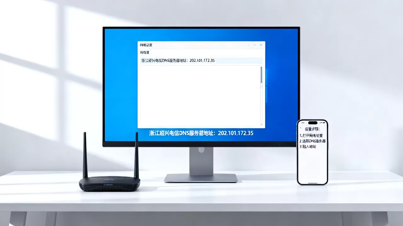 浙江绍兴电信DNS服务器地址是多少,怎么设置? 浙江绍兴电信DNS服务器地址是多少,怎么设置?