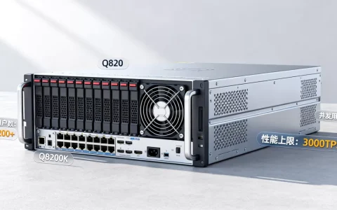 Q8200服务器带多少用户才不卡，并发性能上限是多少？